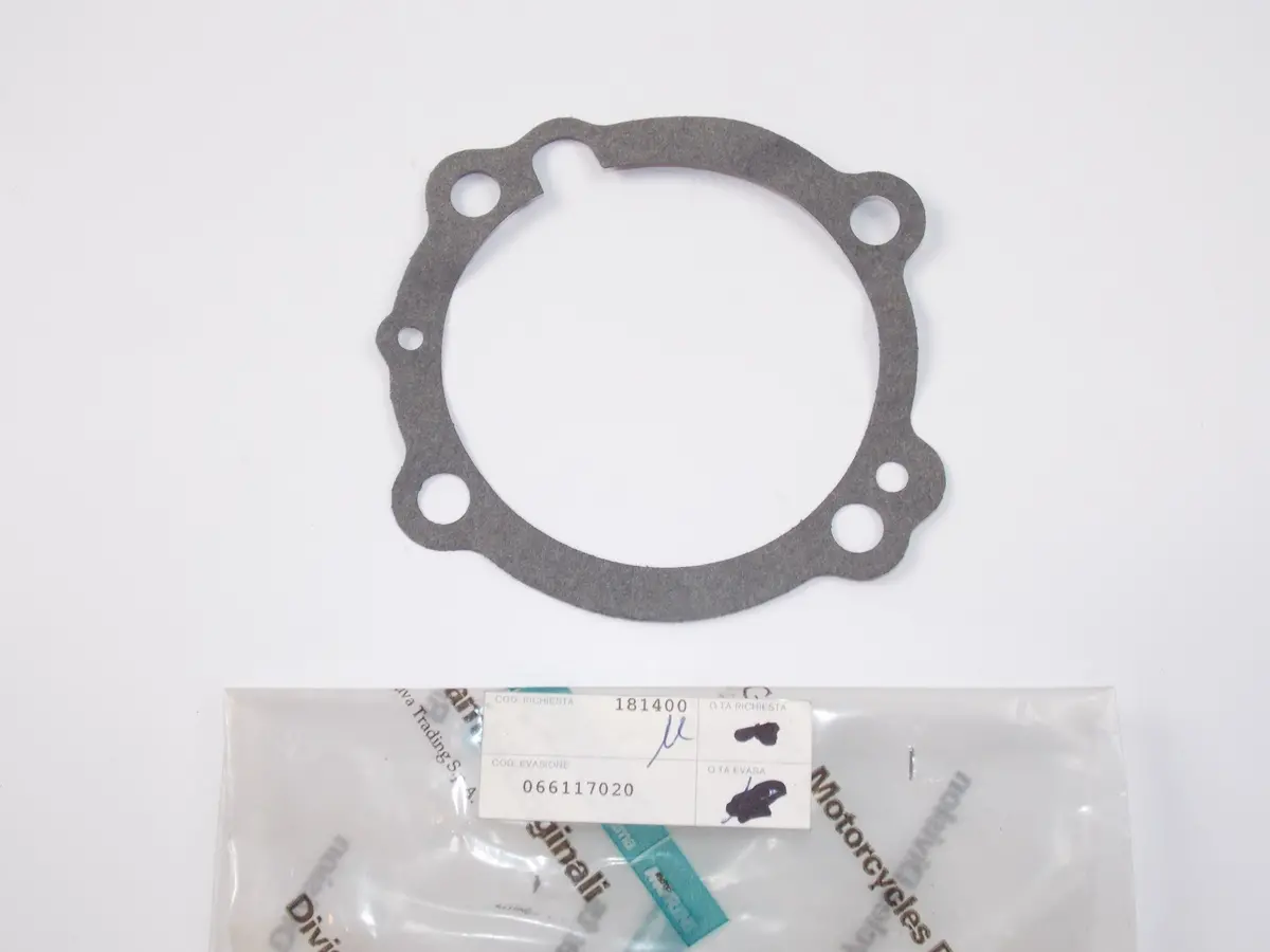 Oem Ducati 87-94 350 F3/Sport Supersport 350/400 Cylinder Base Gasket 066117020 1