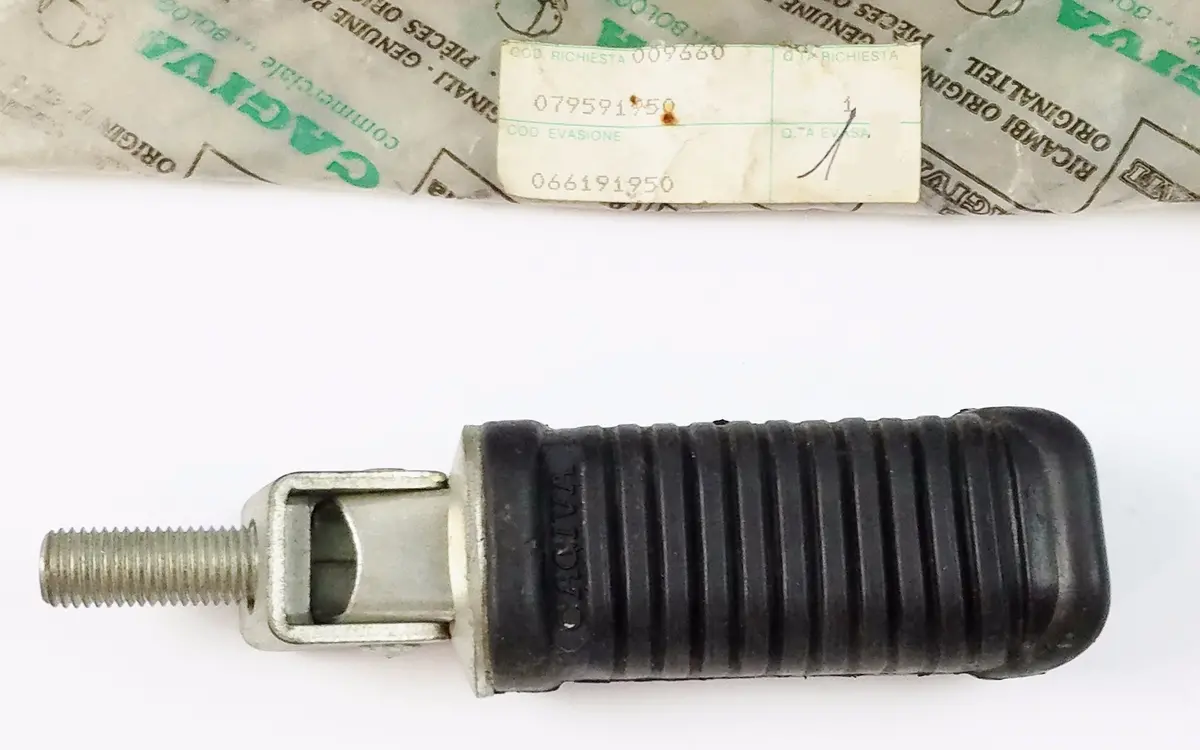 Nos Oem Cagiva 500Sl 81 Passenger Footrest Peg 079591950 | 066191950 1