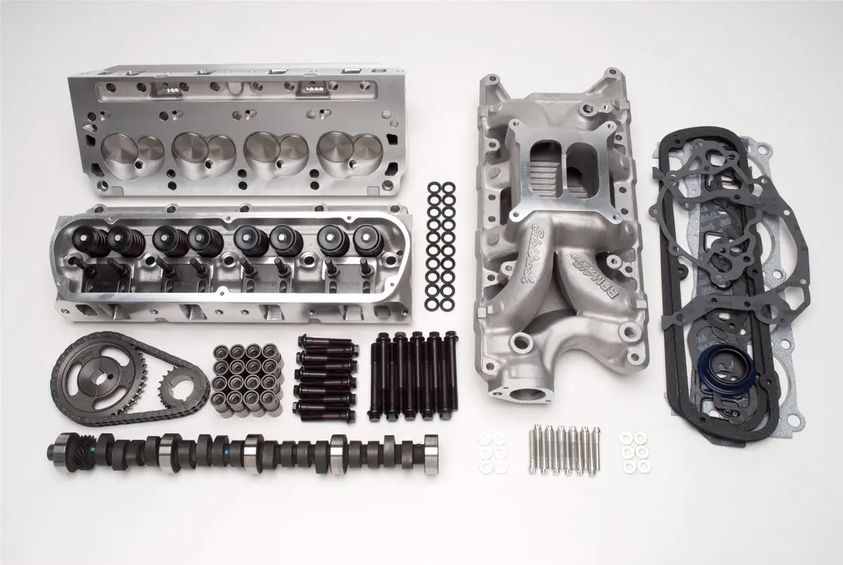 Edelbrock 2054 Pontiac Top-End Engine Kit – 460 Hp Total Power Package 1