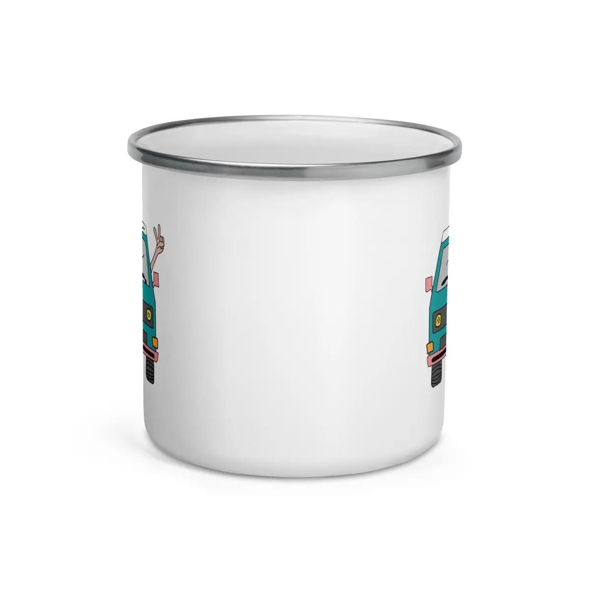 Dream Machine Enamel Mug 2