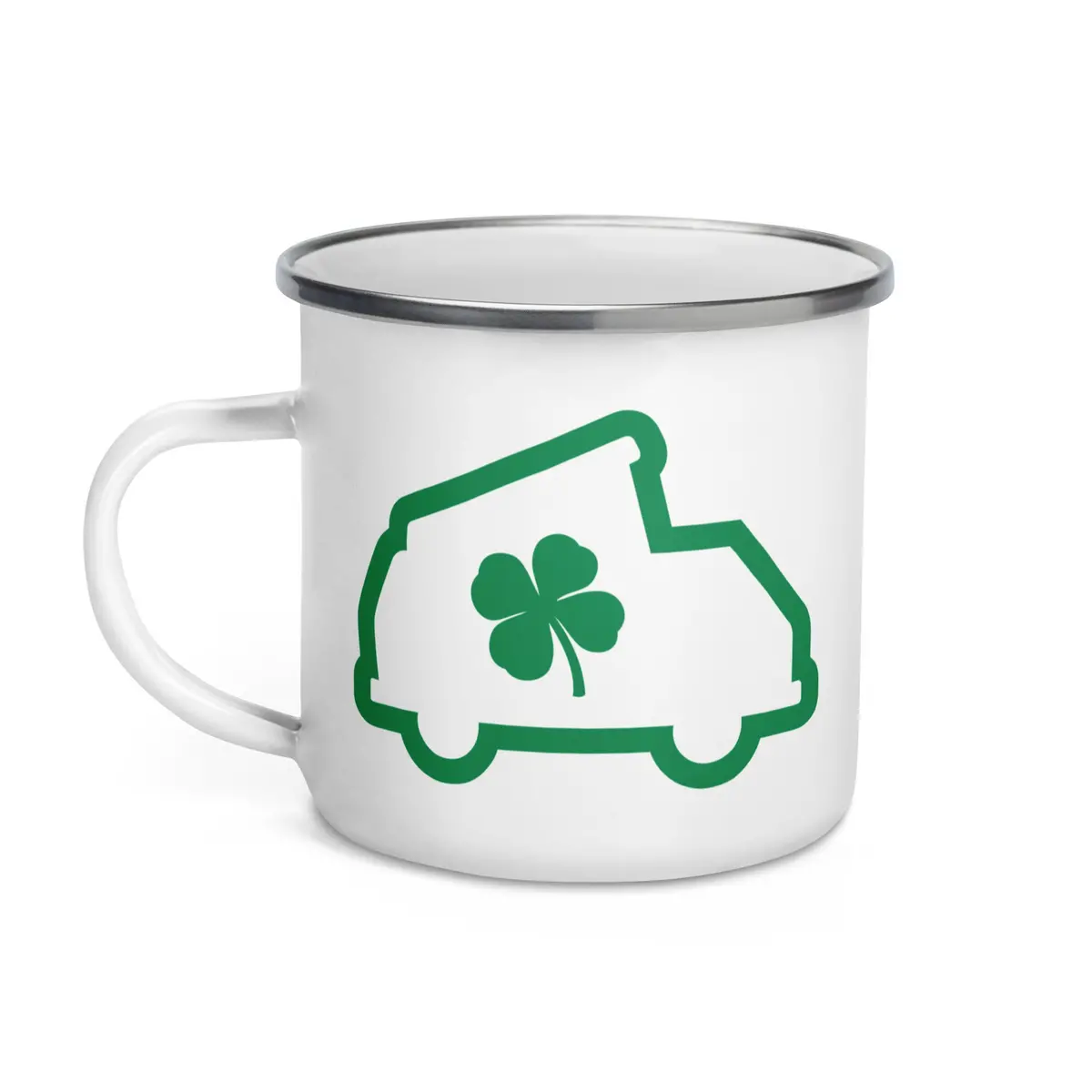 Lucky Westy Enamel Mug 1