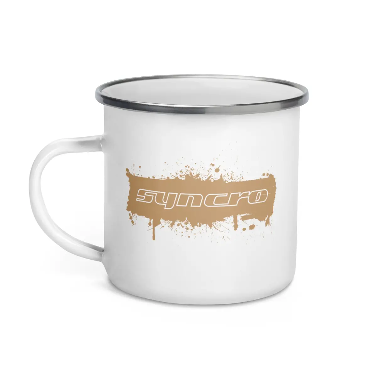 Syncro Splatter Enamel Mug 1
