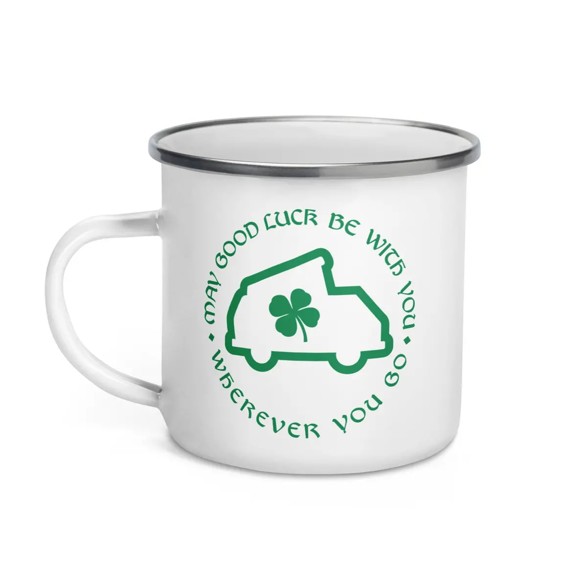 Lucky Westy Enamel Mug 1