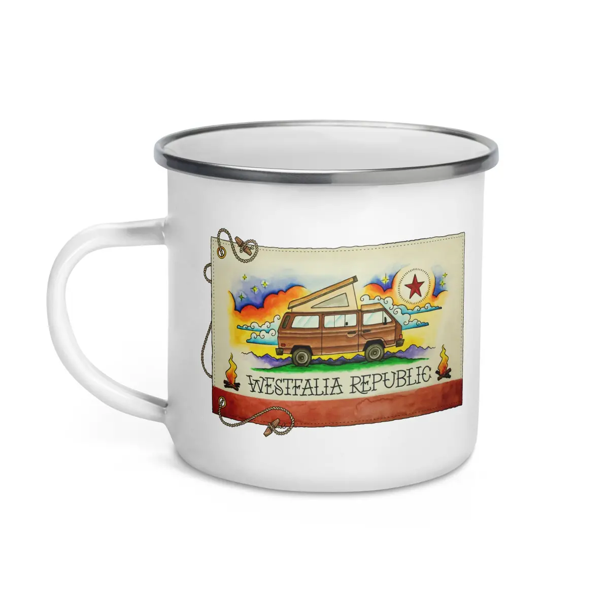 Westfalia Republic Enamel Mug 1