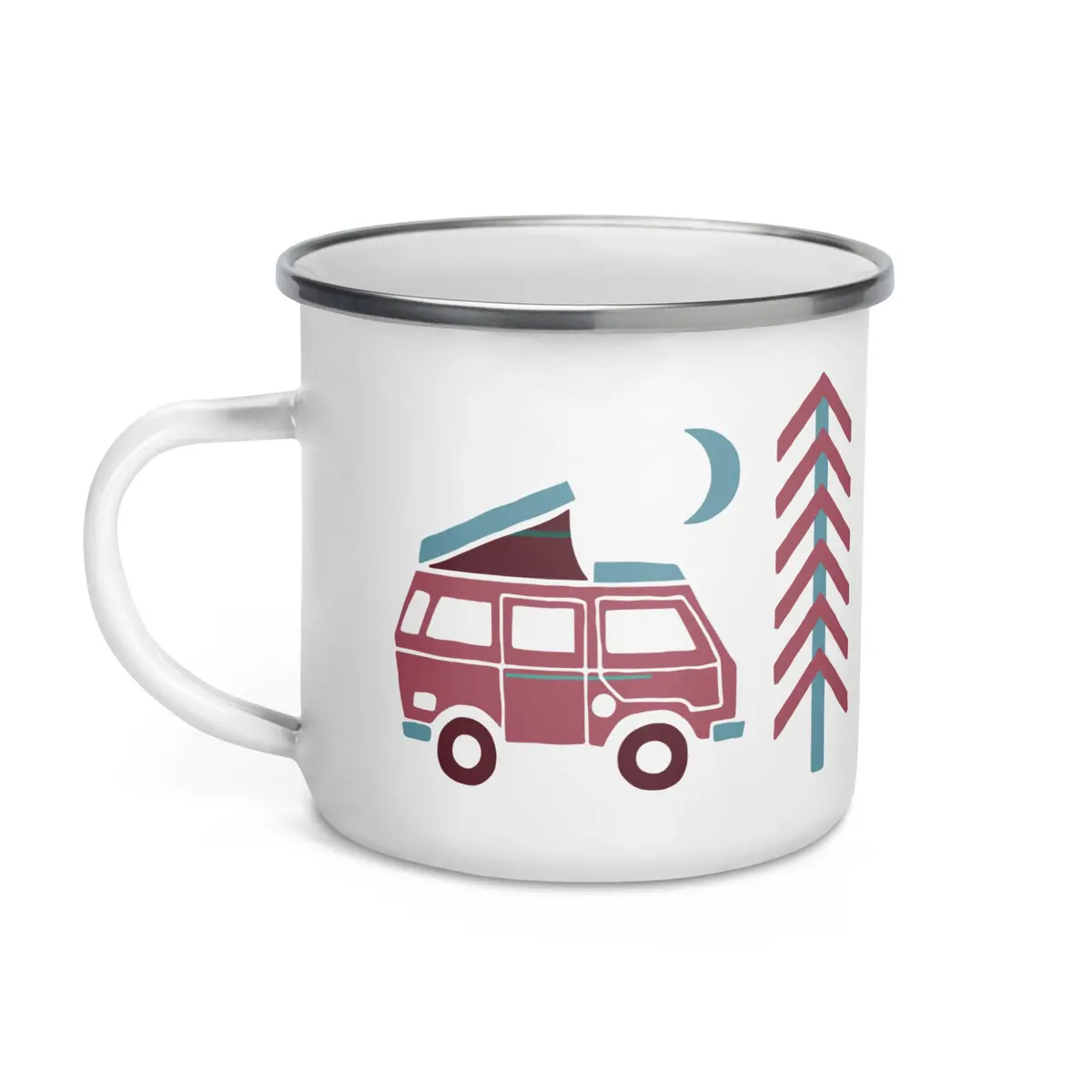 Go Outside Enamel Mug 1