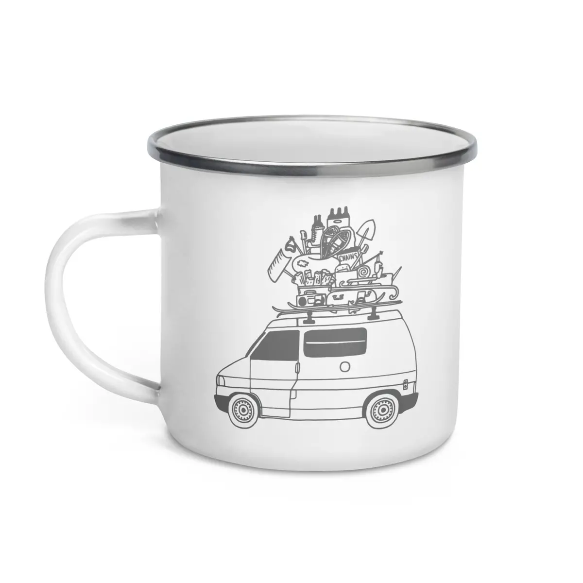 Rad Eurovan Enamel Mug 1