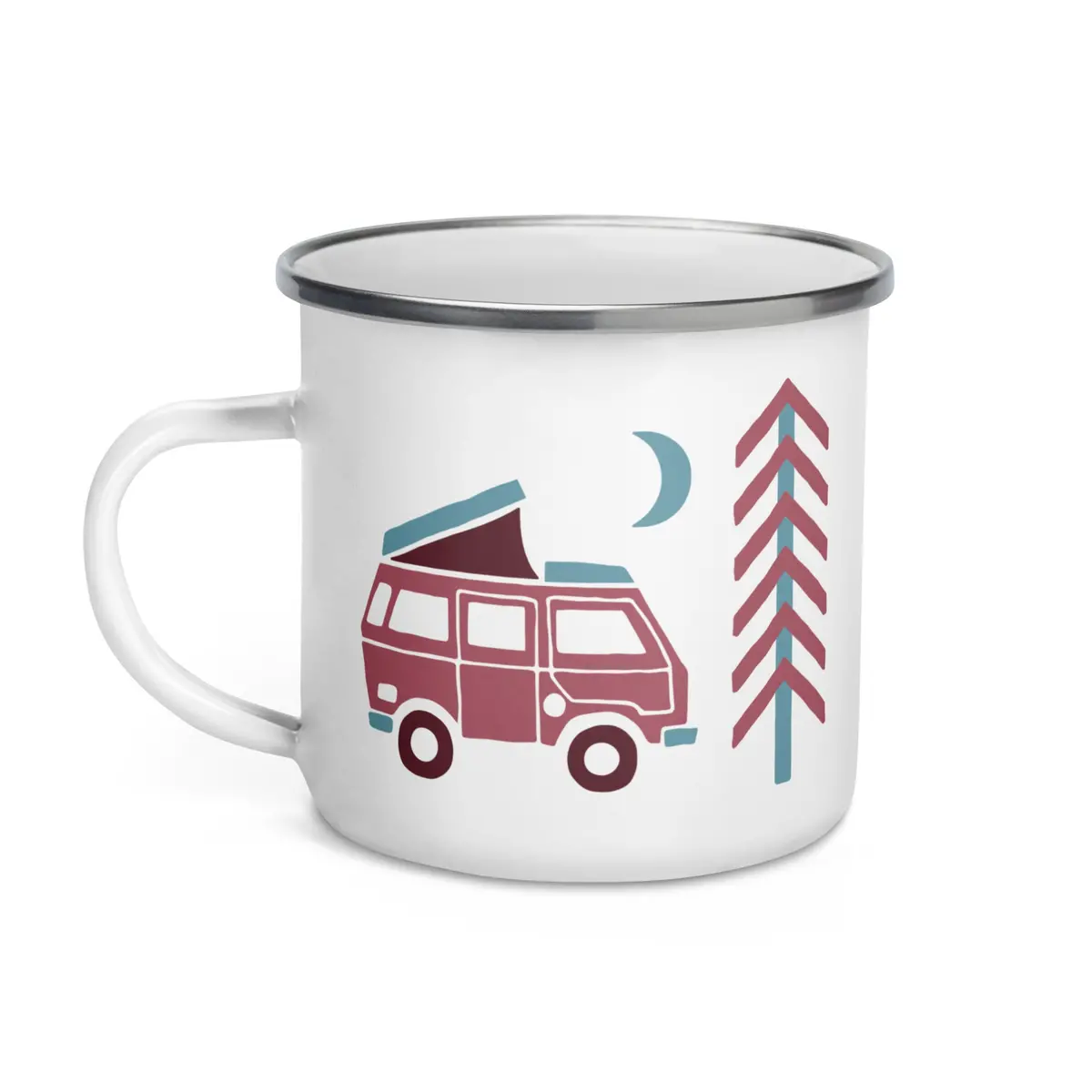 Go Outside Enamel Mug 2