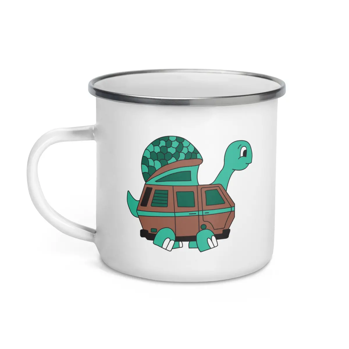 Tom Turtle Enamel Mug 1
