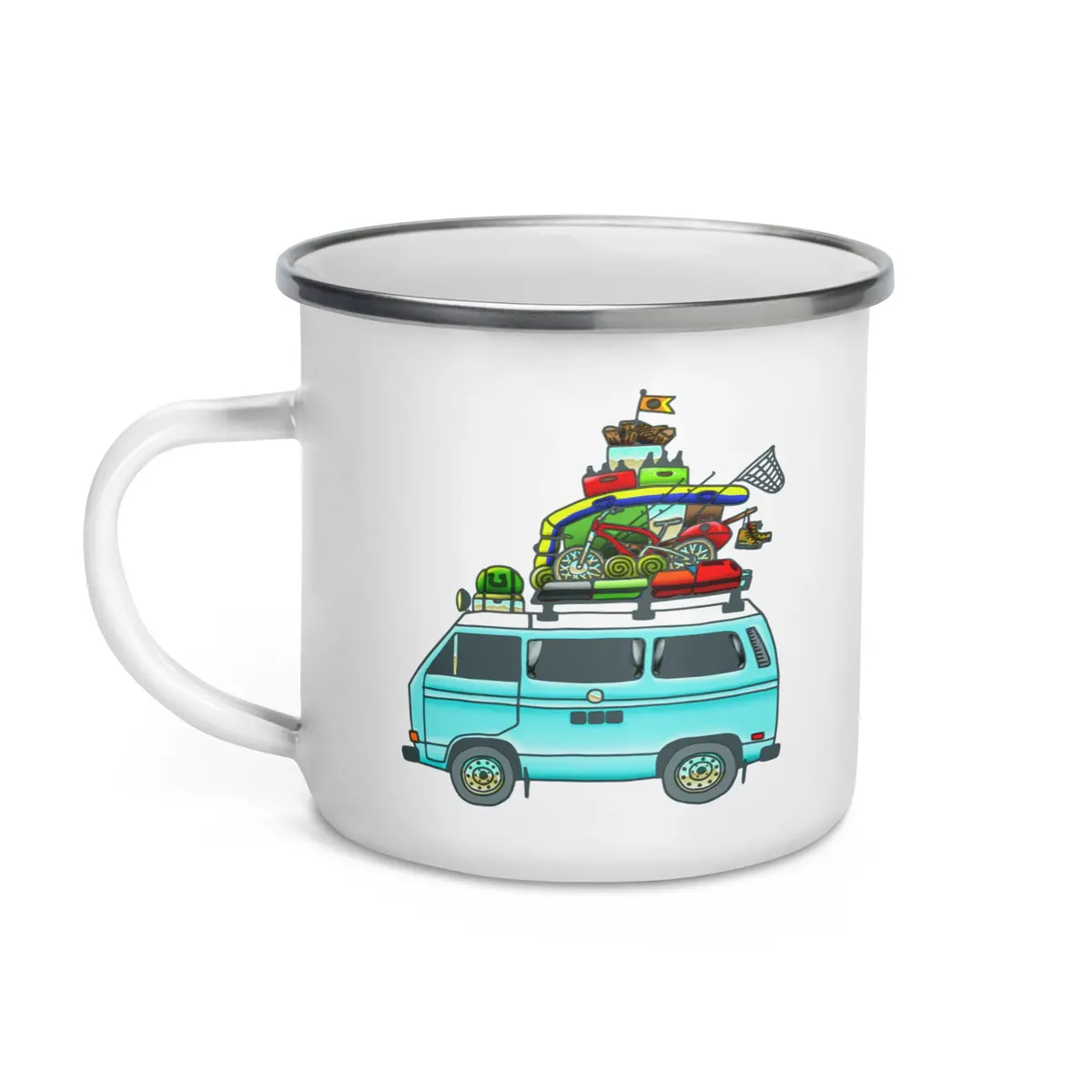 Rad Vanagon Enamel Mug 1