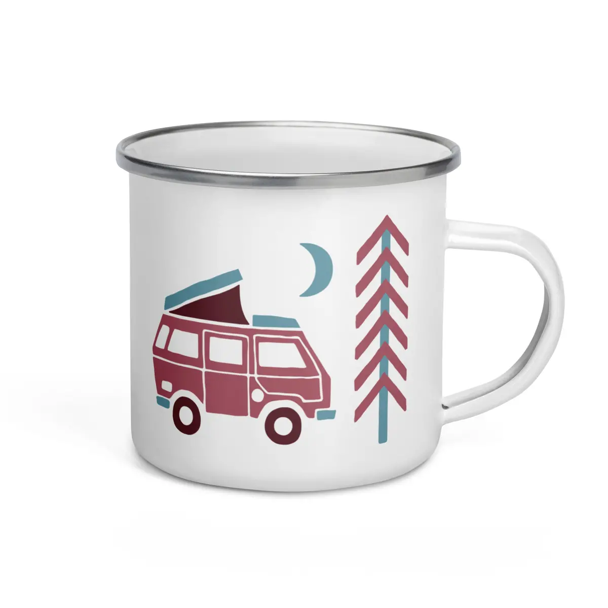 Go Outside Enamel Mug 1
