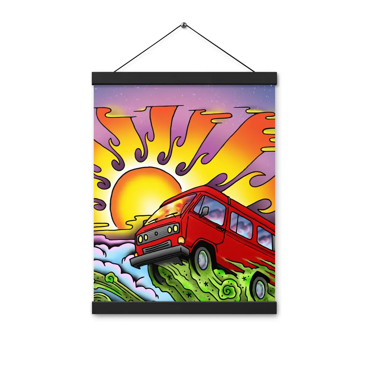 Van & Sun Hanging Wall Poster 1
