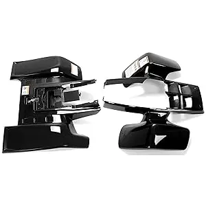 Yamaha Yfz 350 Yfz350 Banshee Yfz350 Banshee350 Atv Parts Pairing Front Rear Fender Body Plastic Kit Cover(Black) 1