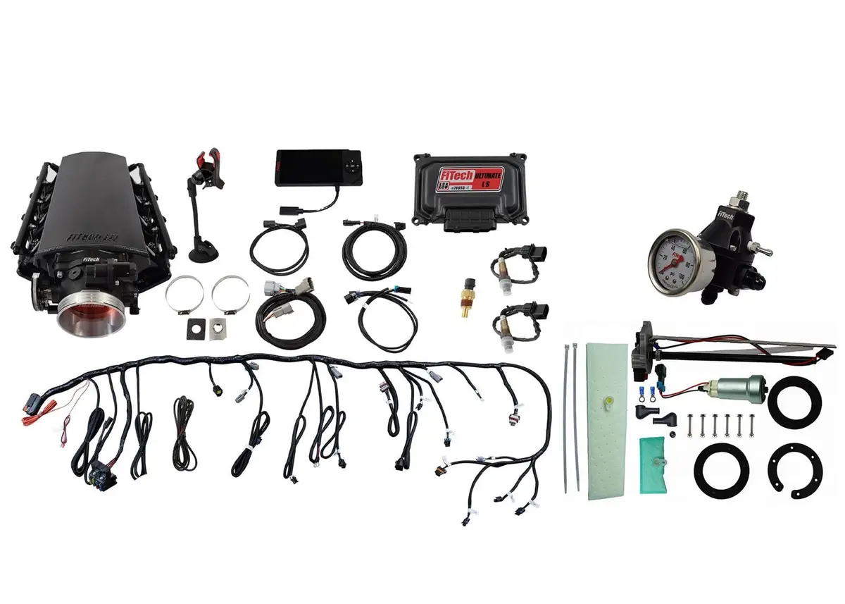 Fitech Ultimate Ls Efi System – 500 Hp In-Tank Fuel Injection Kit With Go Fuel Module (76101) 1