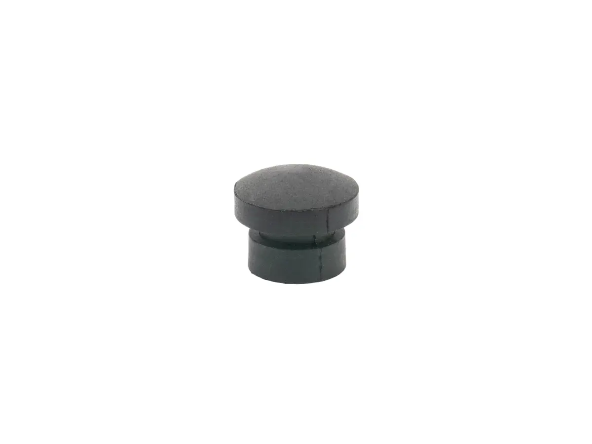 6Mm Bore - Rubber Grommet, Black 1