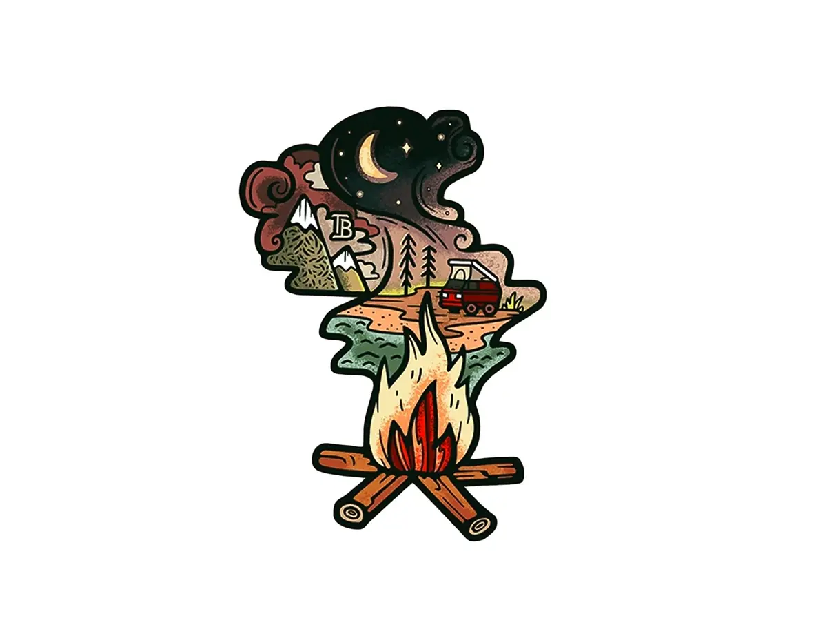 Bonfire Nights Sticker 1