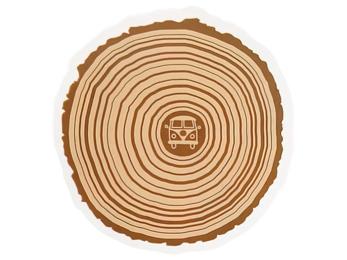 "Origin" Tree Ring Sticker 1