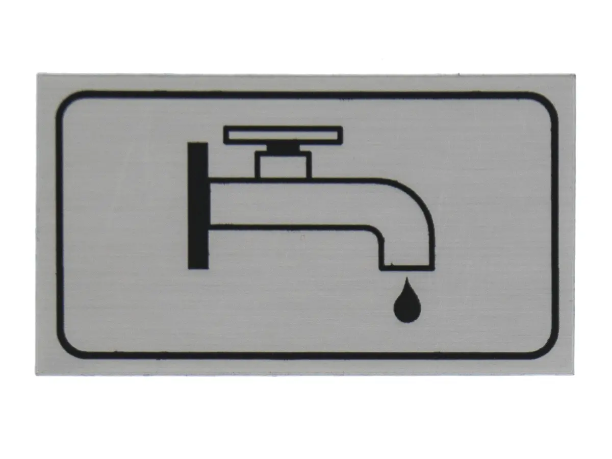 City Water Hook-Up Decal 1