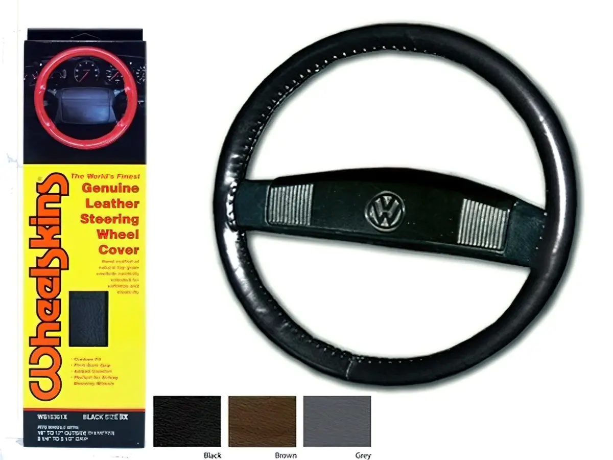 Leather Steering Wheel Wrap [Late Vanagon & Early Eurovan] 1