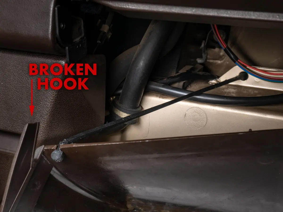 Replacement Glove Box Catch Straps 2