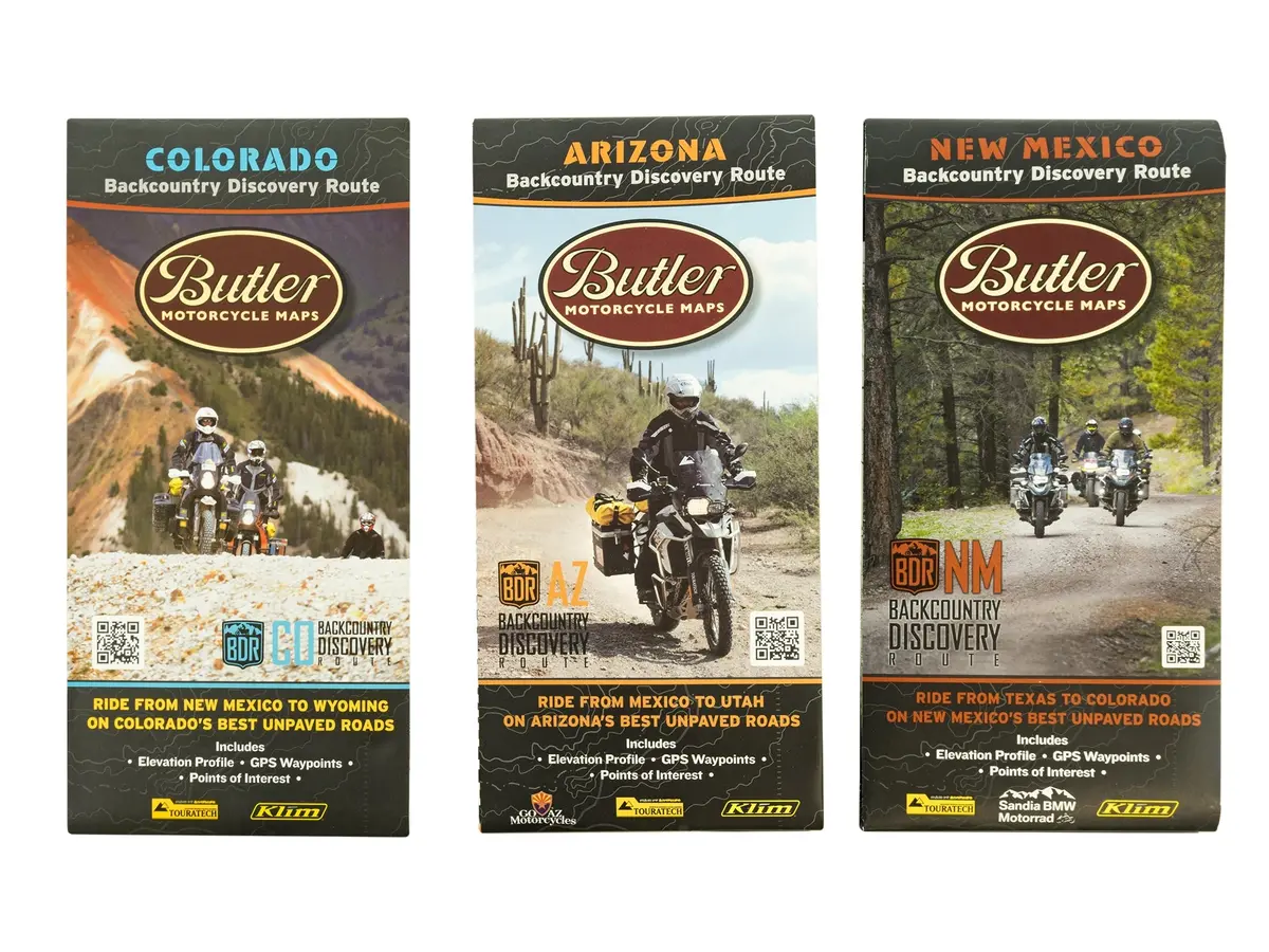Backcountry Discovery Route Maps 1