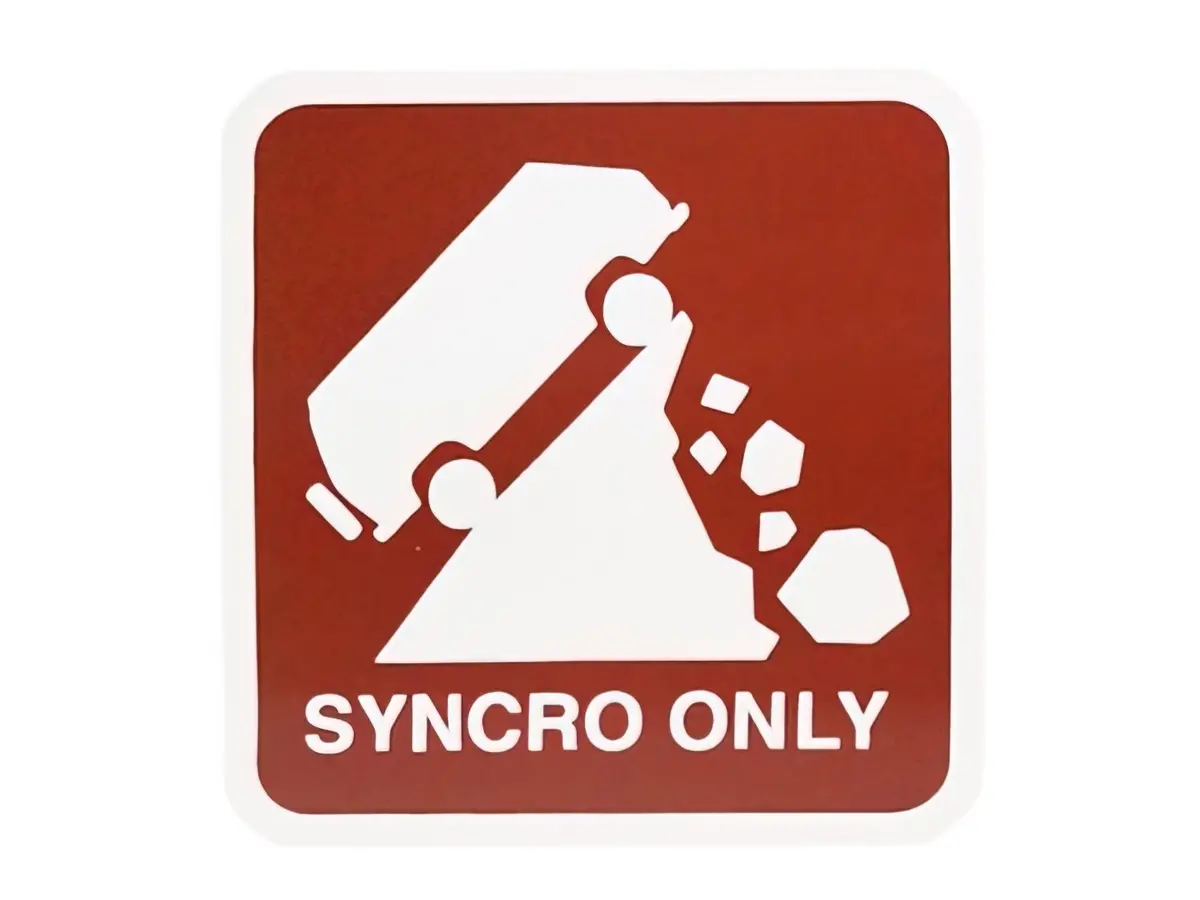 Syncro Only Sticker 1