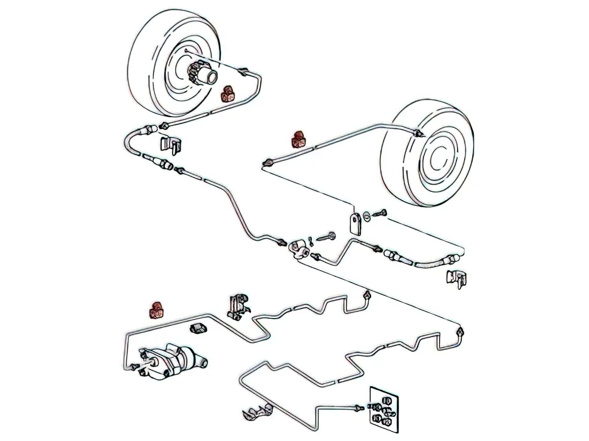 Brake Line Holder 2