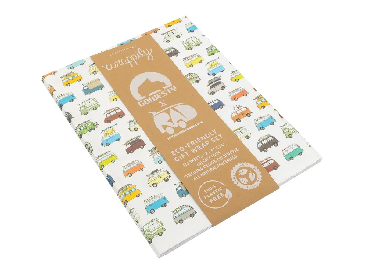 Rad Campers Gift Wrapping Paper 1
