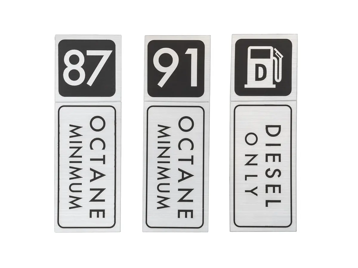 Fuel Type Decals 1