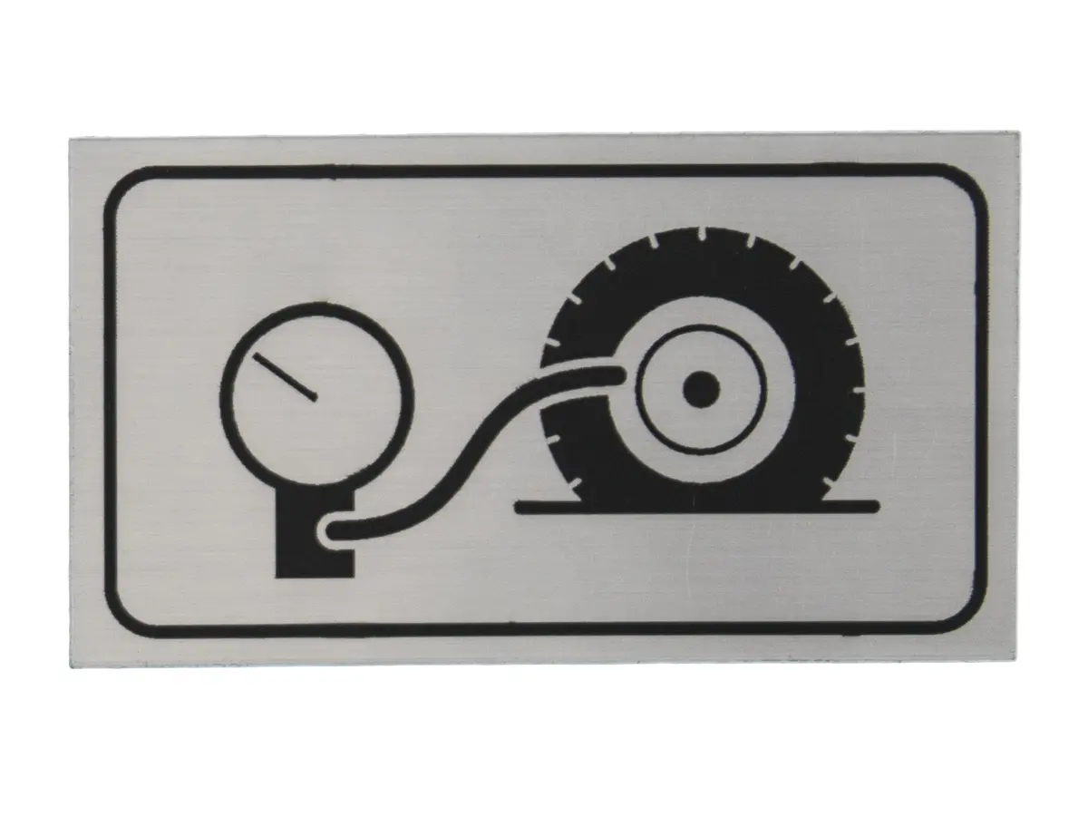 Air Compressor Hook-Up Decal 1