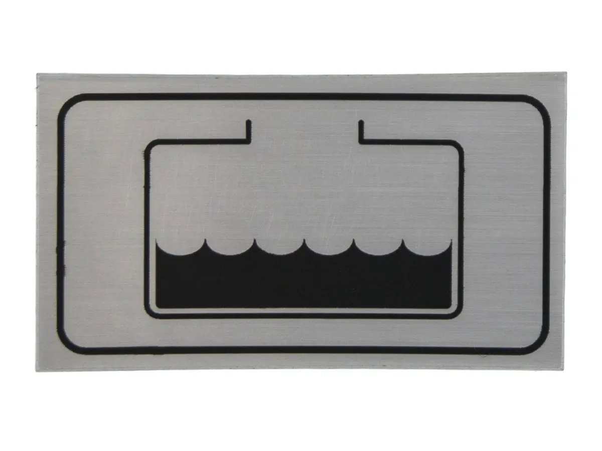 Decal For Tank Filler Hook-Up [Vanagon] 1