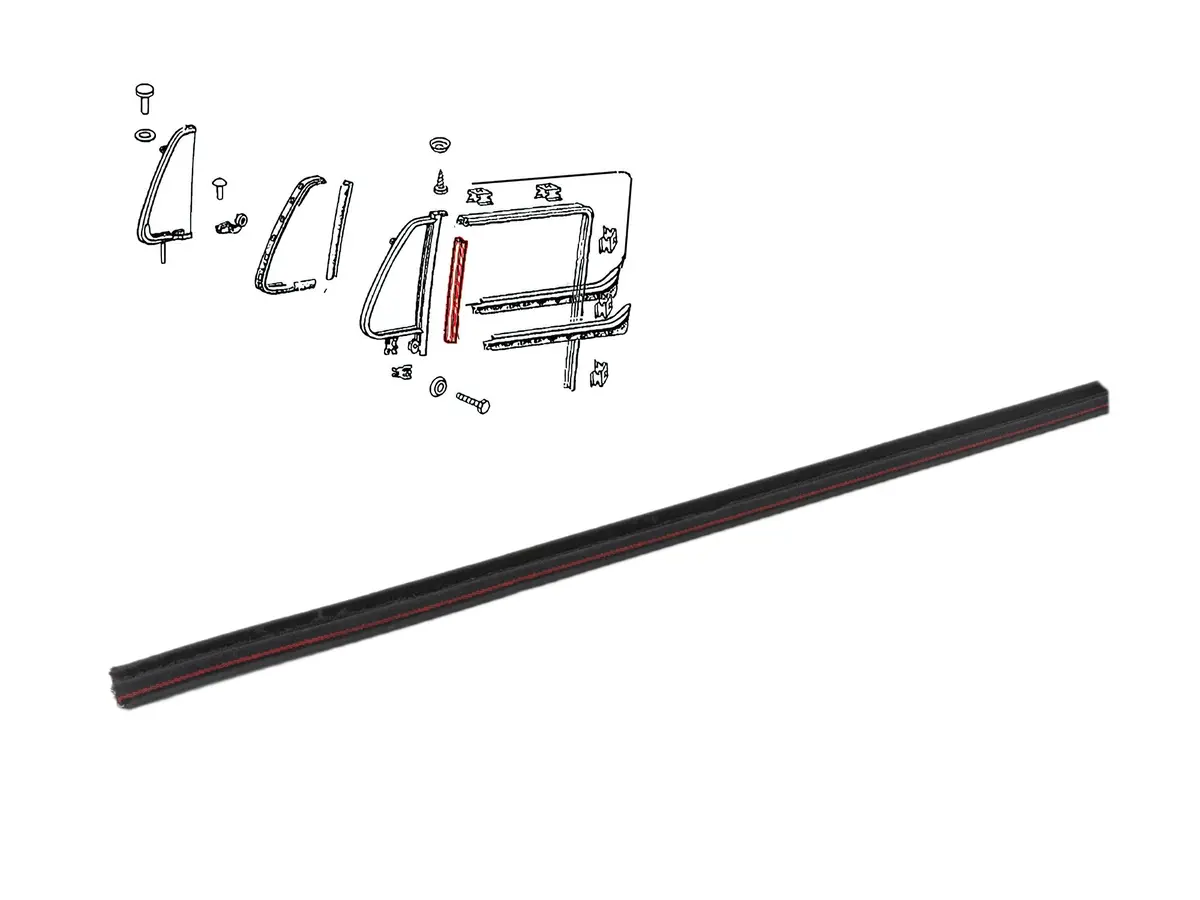 Front Felt Channel Strip L/R  [Bus] 1