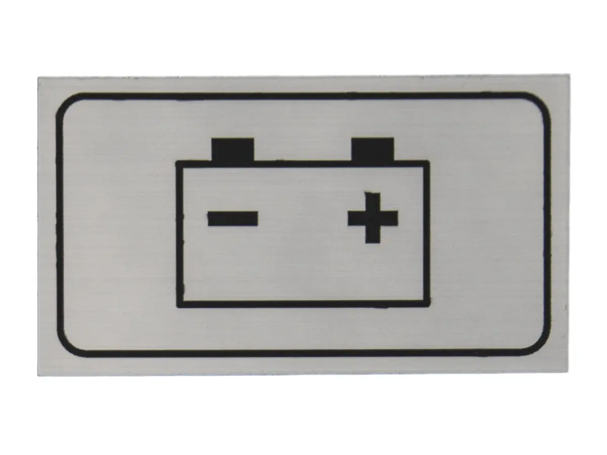 12V Aux Power Hook-Up Decal 1