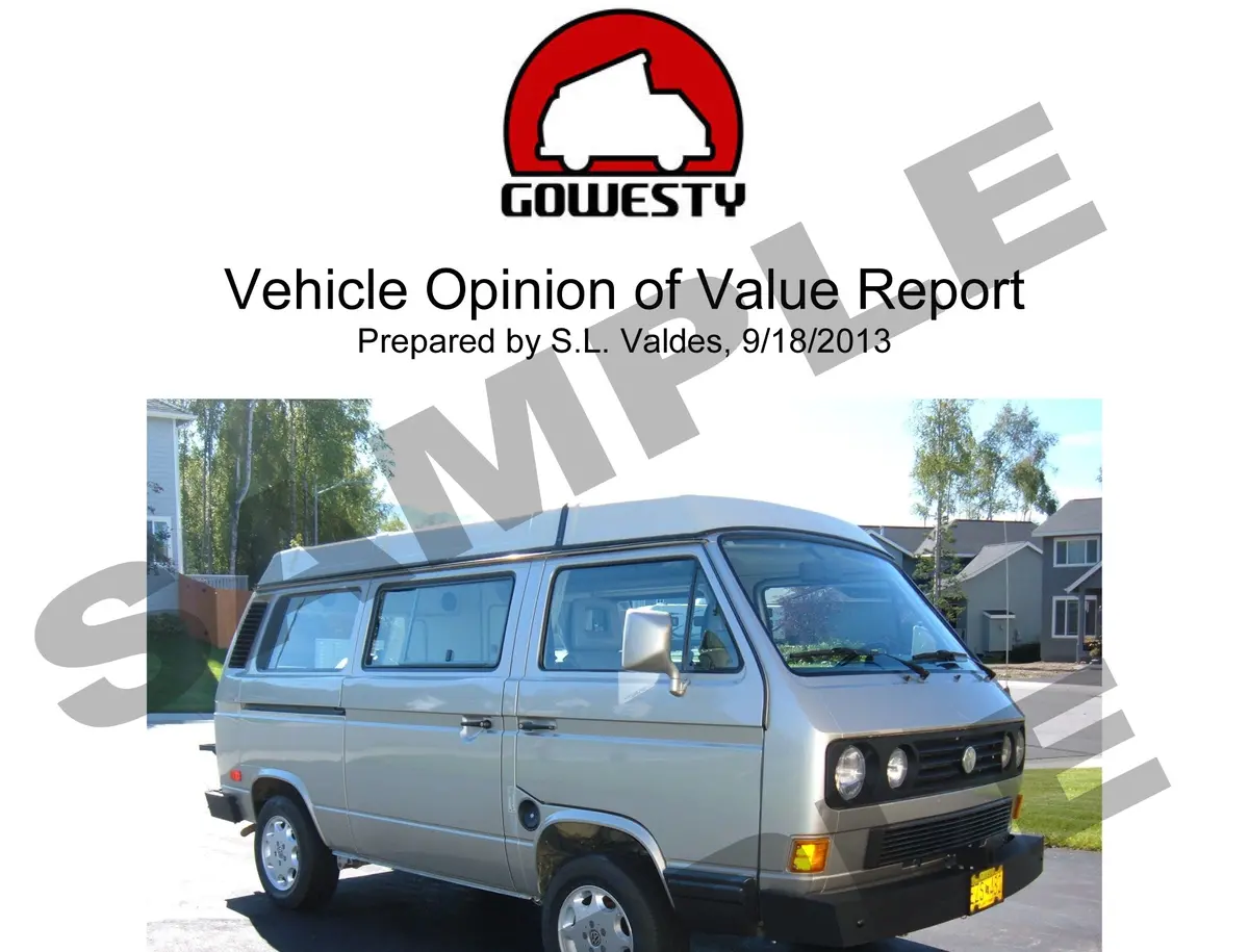 Gowesty Opinion Of Value Report (Ovr) 1