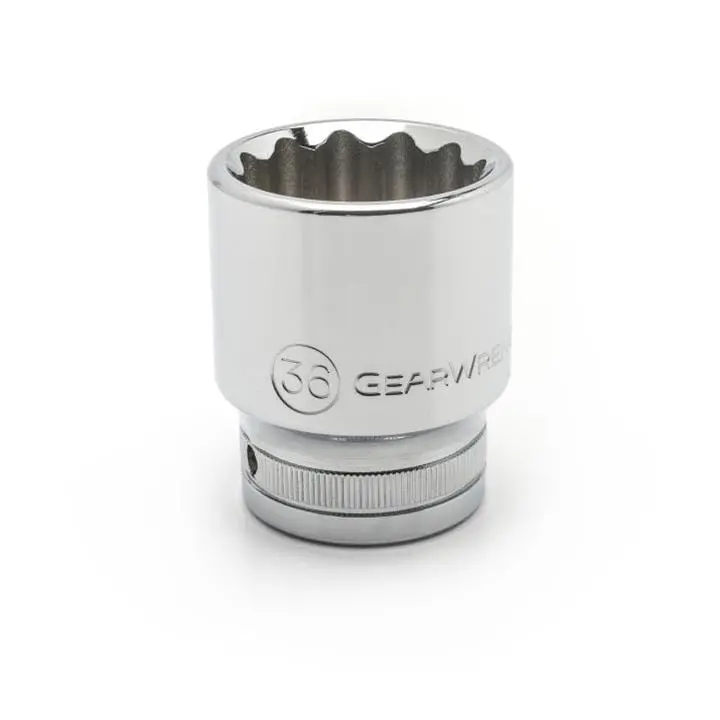 Gearwrench 3/8" Drive Standard Socket Set – Ergonomic Design, Model 82473 1