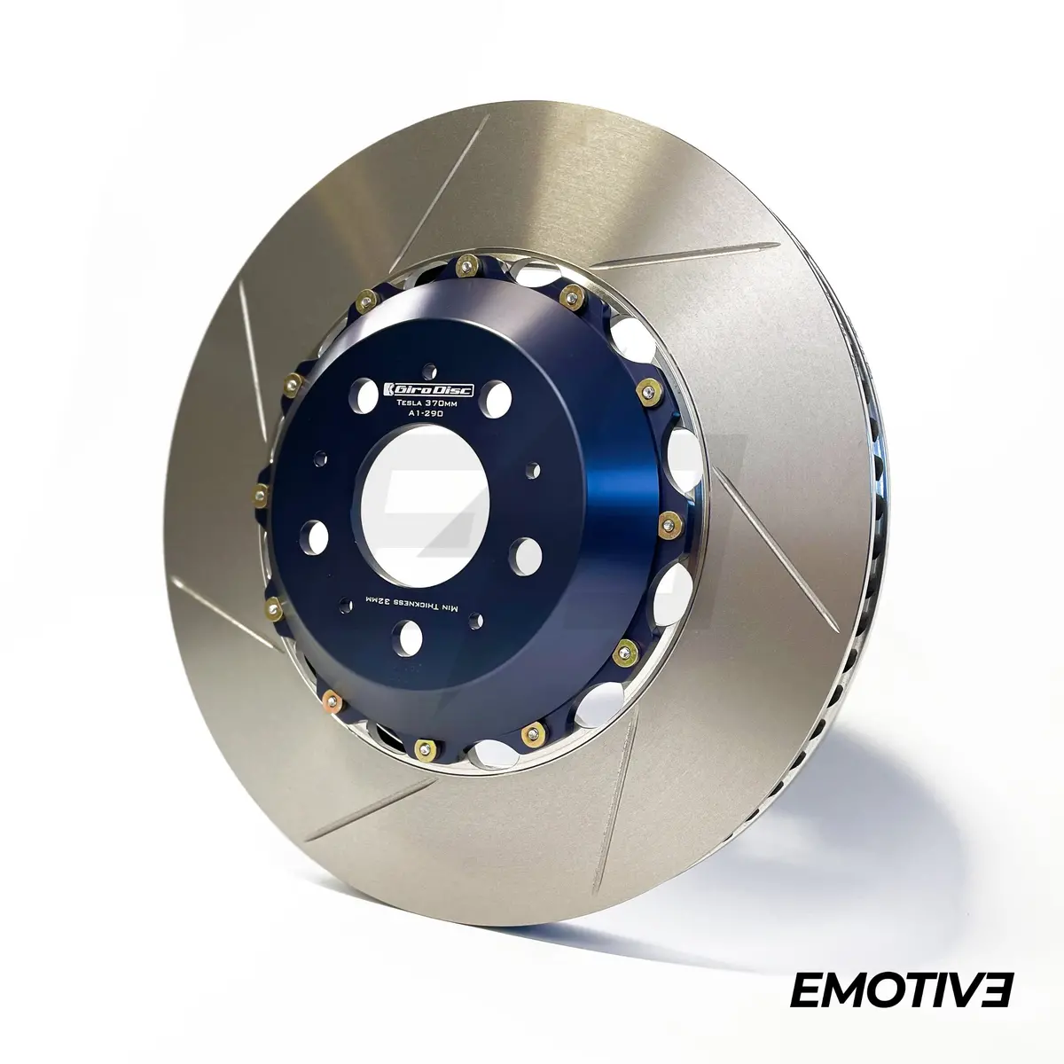 Girodisc 2-Piece 370Mm Brake Rotors For Tesla Model 3 / Y Gm 6-Pot Brembo Bbk 1
