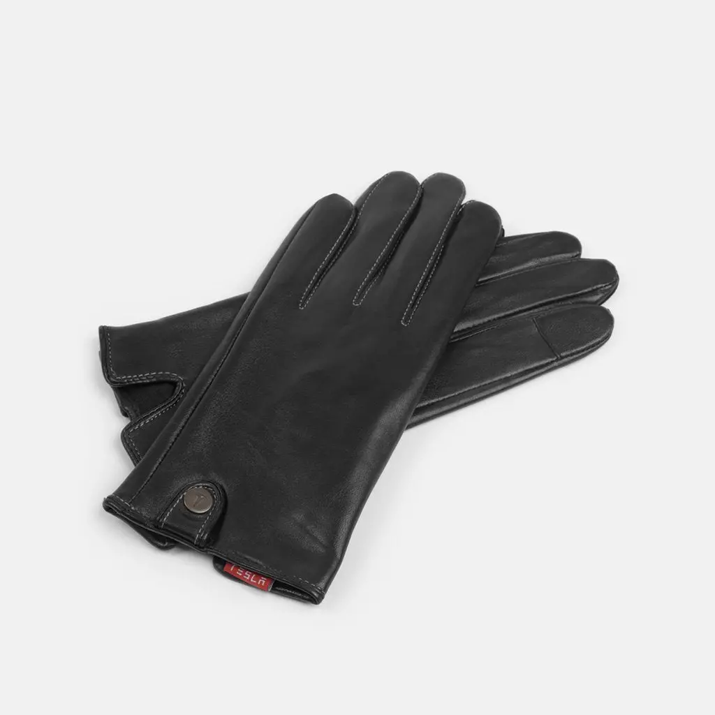 Women's Touch Screen Leather Driving Gloves 1