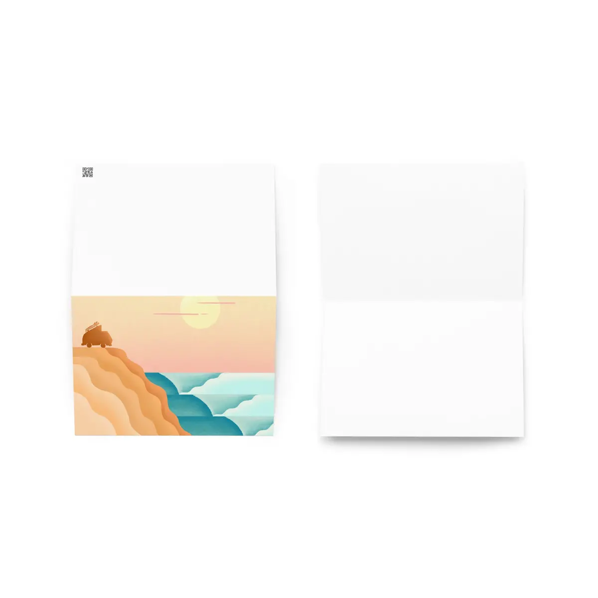 Baja Surf Greeting Card 2
