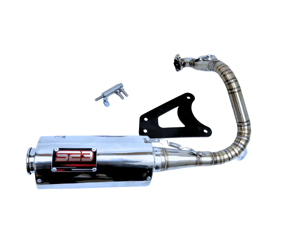 Honda Ch80 Elite Stainless S23 Exhaust System *Pre Order* 1