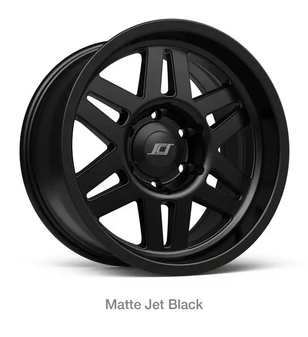 Stealth Custom Series Stealth 6 Matte Jet Black 17X8.5 Set Of 4 1