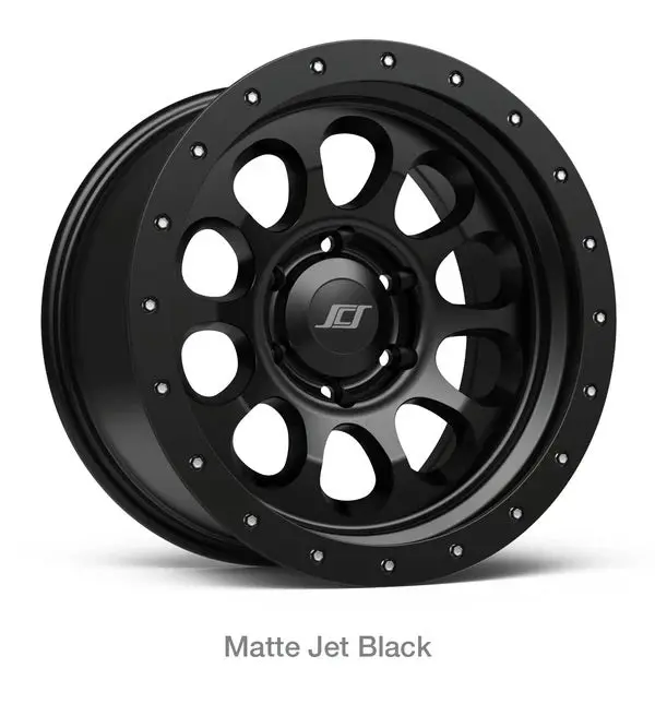 Stealth Custom Series Matte Jet Black Ray10 17X9 -38 Set Of 4 1