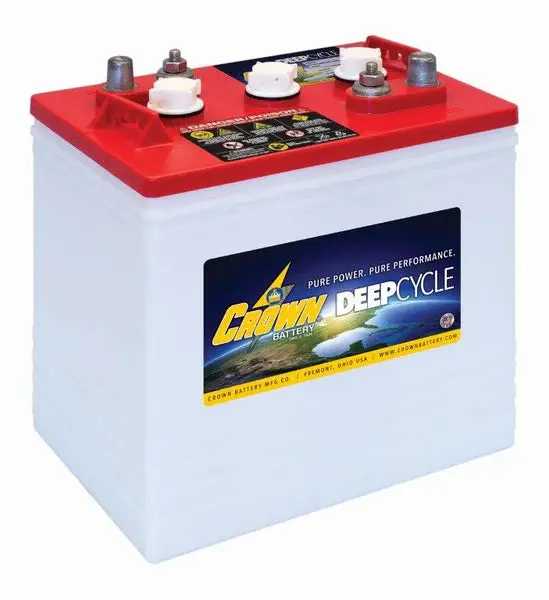 8V Crown Battery For Golf Cart Made In Usa In Kuwait 1