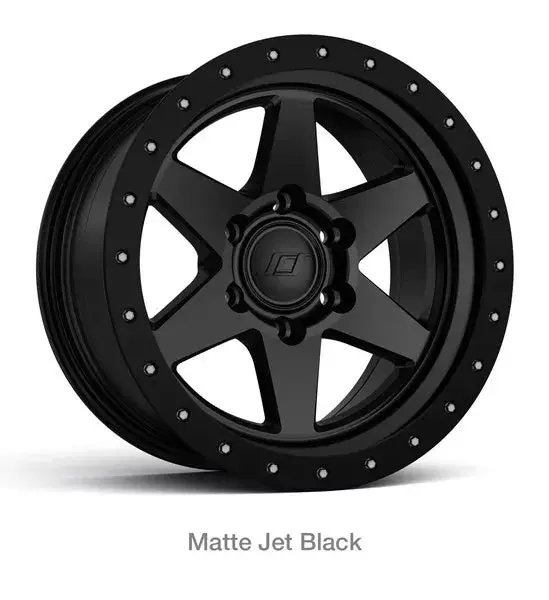 Stealth Custom Series Br6 17X9 -38 Matte Jet Black Set Of 4 1