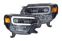Morimoto Toyota Tacoma (12-15): Xb Hybrid Led Headlights Lf529 White Drl 1