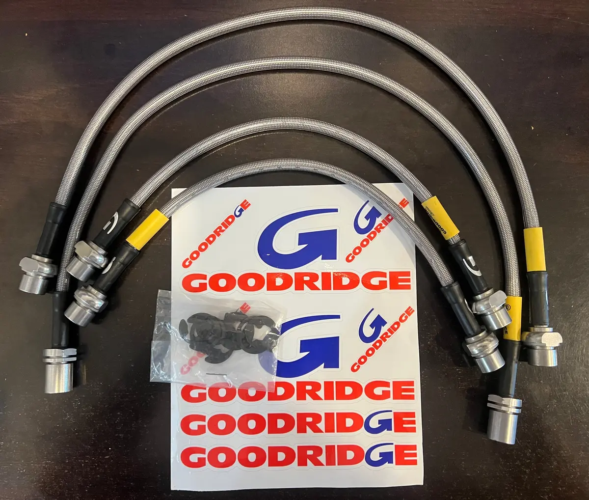 Goodridge 01 - 02 Toyota 4Runner 4Wd/2Wd Brake Line Set 4''-Pt# Gri 4-21185 (A2) 1