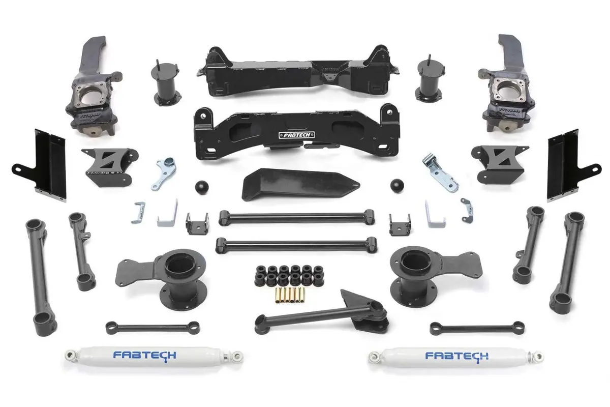 Fabtech 6″ Basic System W/ Rear Shocks 2010-15 Toyota 4Runner 4Wd – Fab K7059 1