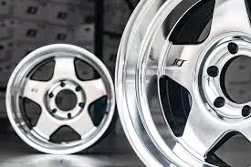 Stealth Custom Series F5 17X8.5 +20 Polished W/Black Windows Set Of 4 1