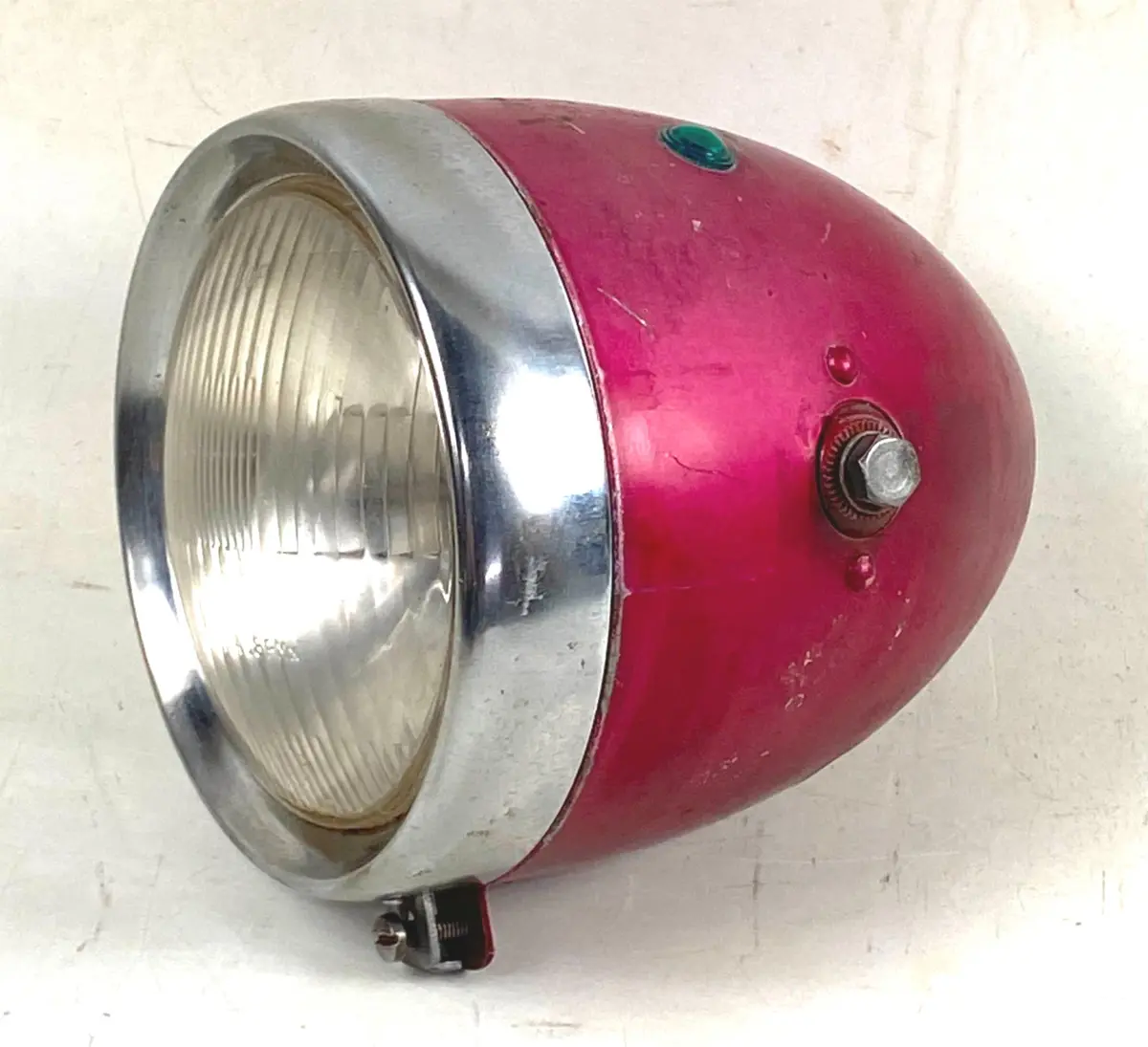 1970 Gilera 125 Giubileo Aprilia 130 Headlight D=160Mm Rim Bezel Reflector Shell 1