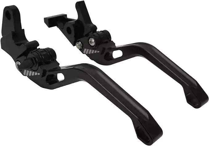 Jfg Racing Atv Clutch Brake Lever Adjustable Atv Levers Cnc Aluminum For Raptor 700 (Black) 1