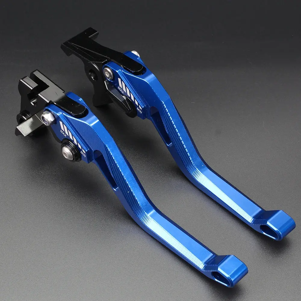 Jfg Racing Brake Clutch Levers Aluminum Adjustable For Yamaha Yfm 700 Raptor 700 Yfmr 700R 2007 - 2017 (Blue) 1