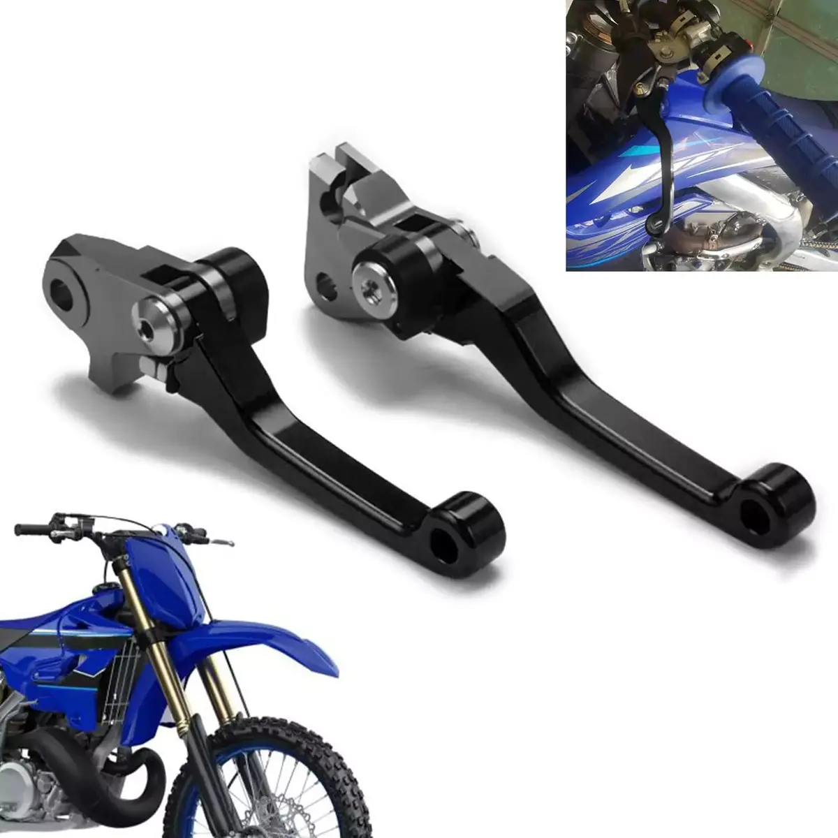 Jfg Racing  Clutch/Brake Lever Yz450fx 2019-2023 (Set Of-2)-Black 1